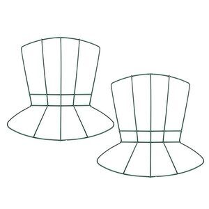 7295 St Patrick Day Wreath Form 2Pcs Metal Wire Wreath Frame Lucky